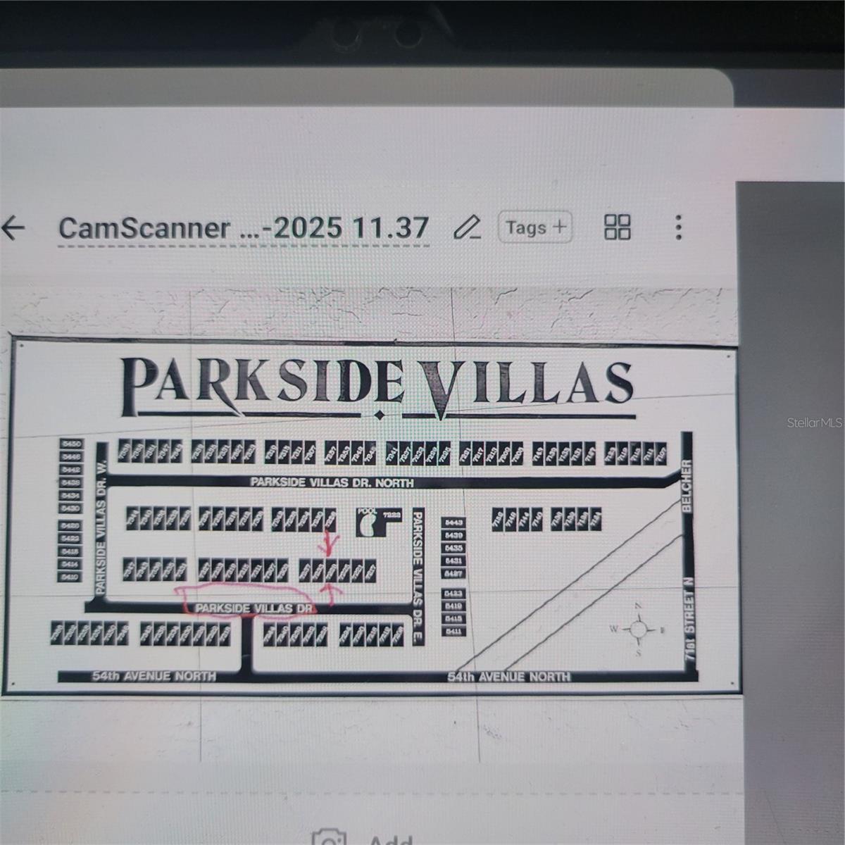 Image 57 of 57 For 7229 Parkside Villas Drive
