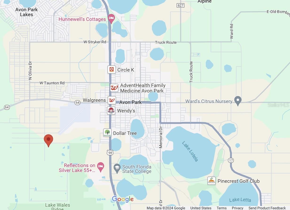 Details for 1264 Mccoy Road, AVON PARK, FL 33825