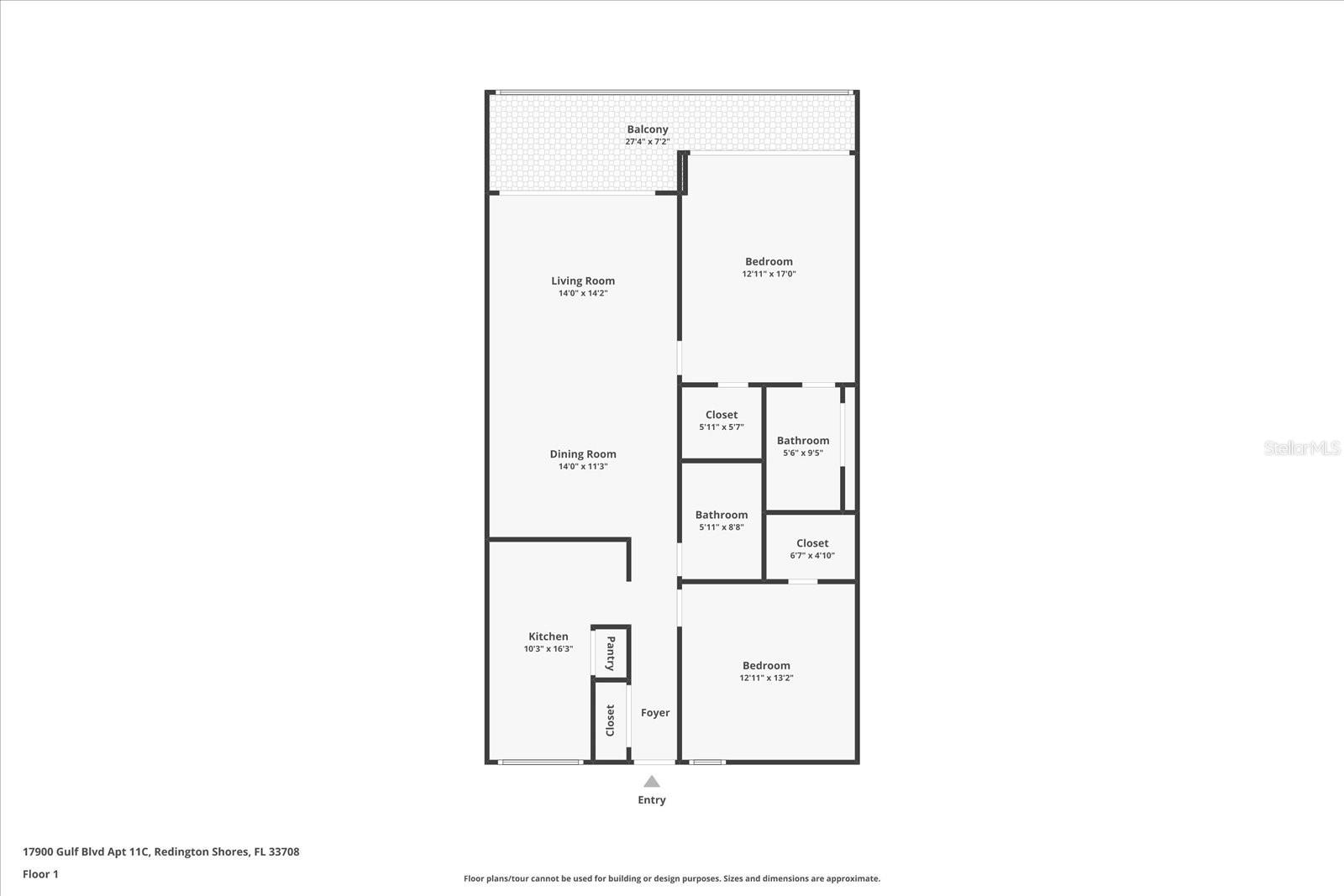 Image 43 of 43 For 17900 Gulf Boulevard 11c