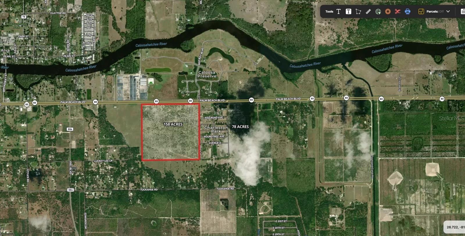 Details for 22750 Palm Beach Boulevard, ALVA, FL 33920