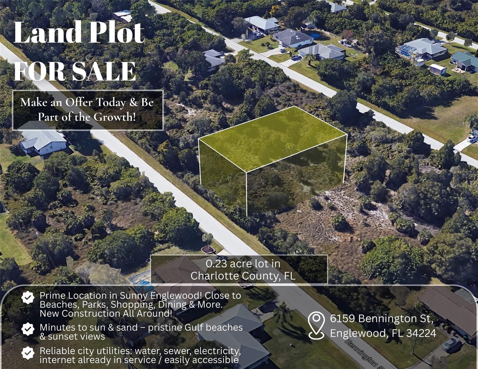 Details for 6159 Bennington Street, ENGLEWOOD, FL 34224