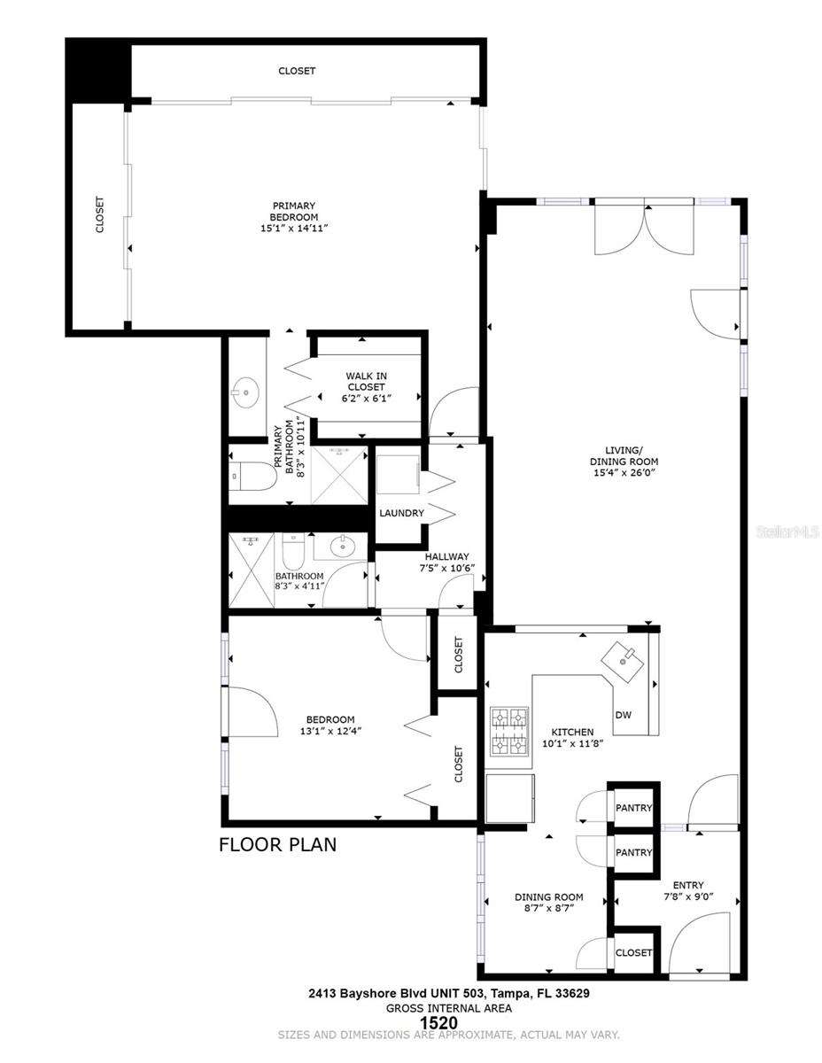Image 3 of 62 For 2413 Bayshore Boulevard 503