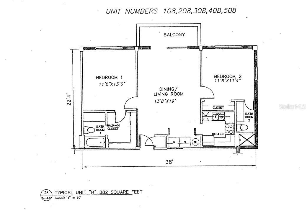 Image 18 of 24 For 406 Cedar Avenue 308