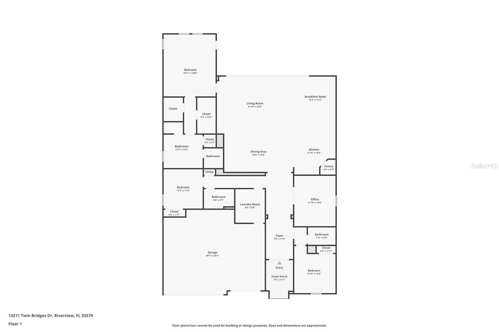 Image 50 of 51 For 13211 Twin Bridges Drive