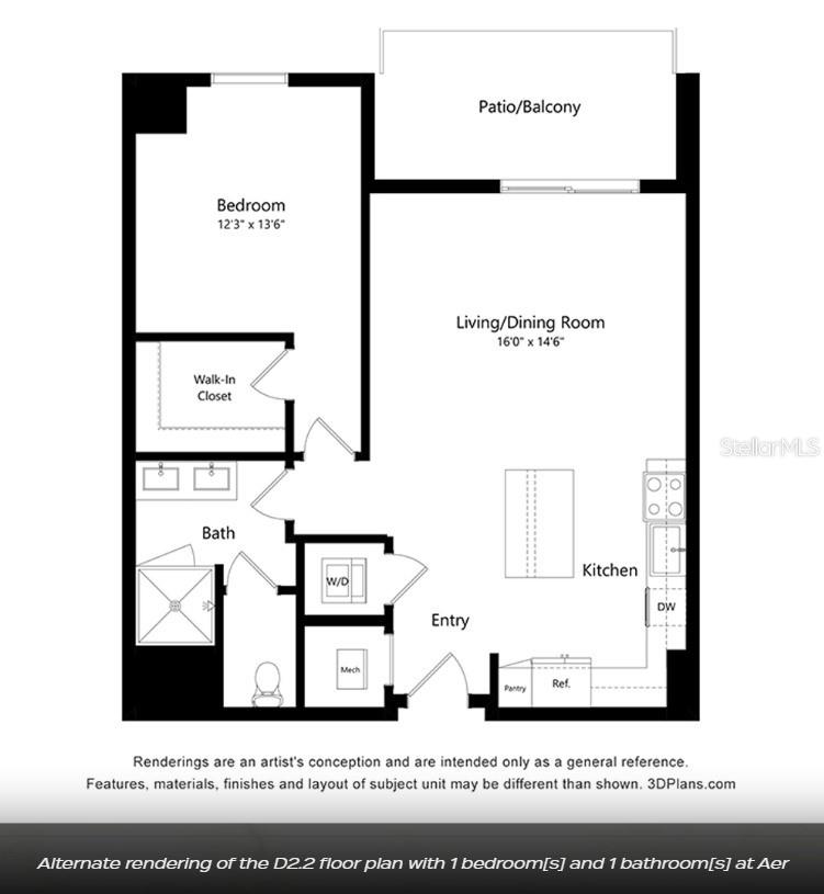 Image 2 of 100 For 300 W Tyler St  3009