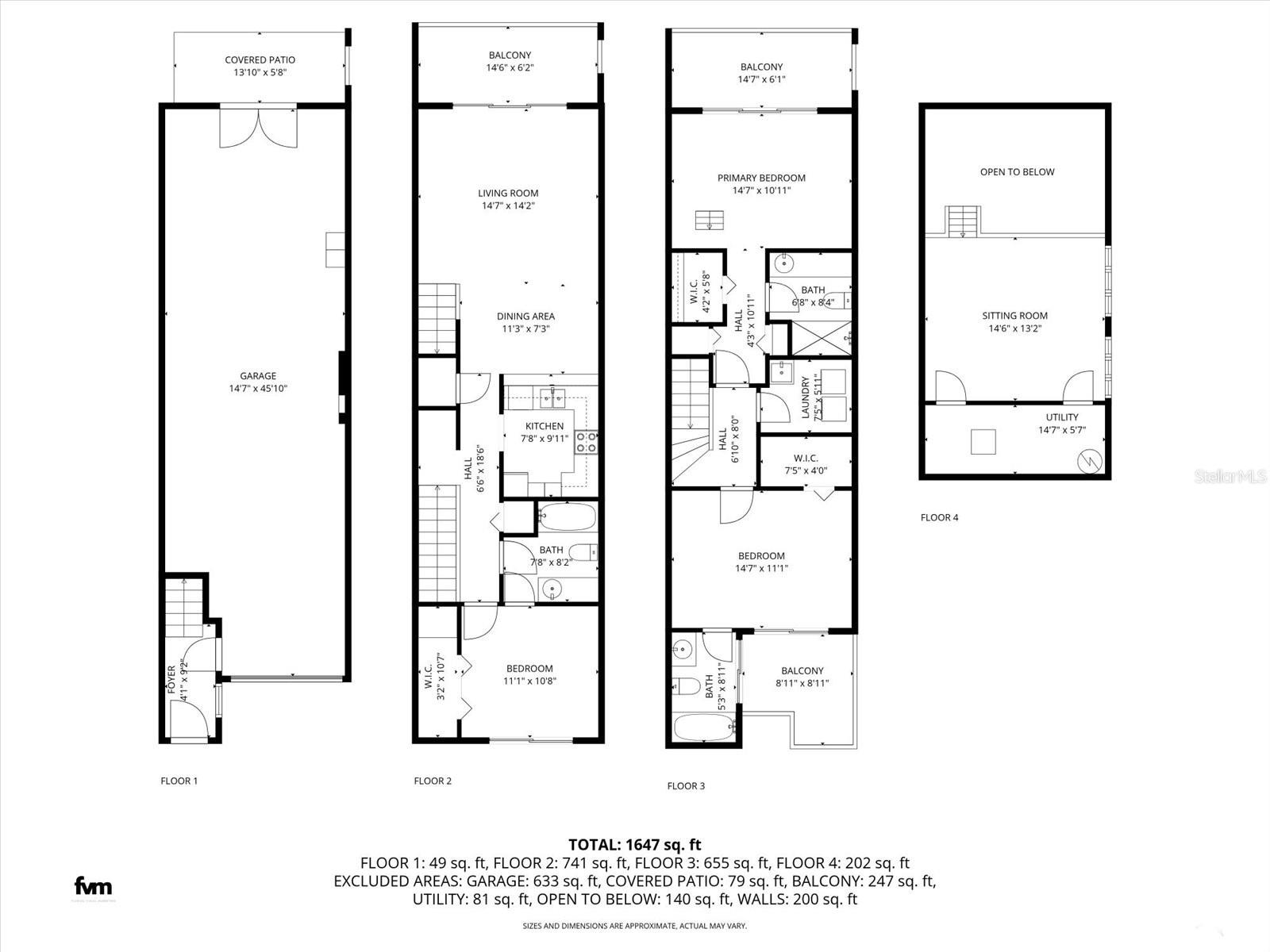 Image 58 of 58 For 320 Island Way 105