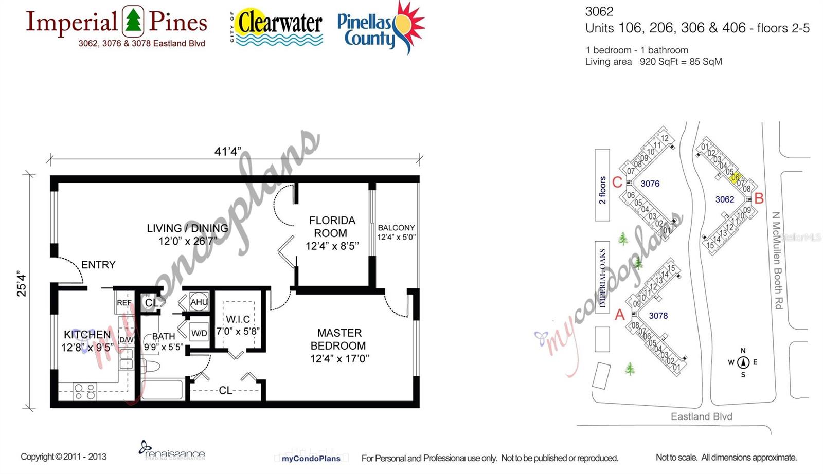 Image 60 of 60 For 3062 Eastland Boulevard D206