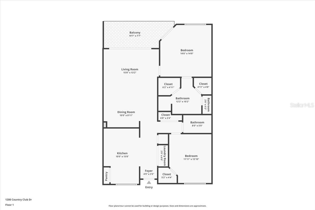 Image 42 of 42 For 1200 Country Club Drive 3405