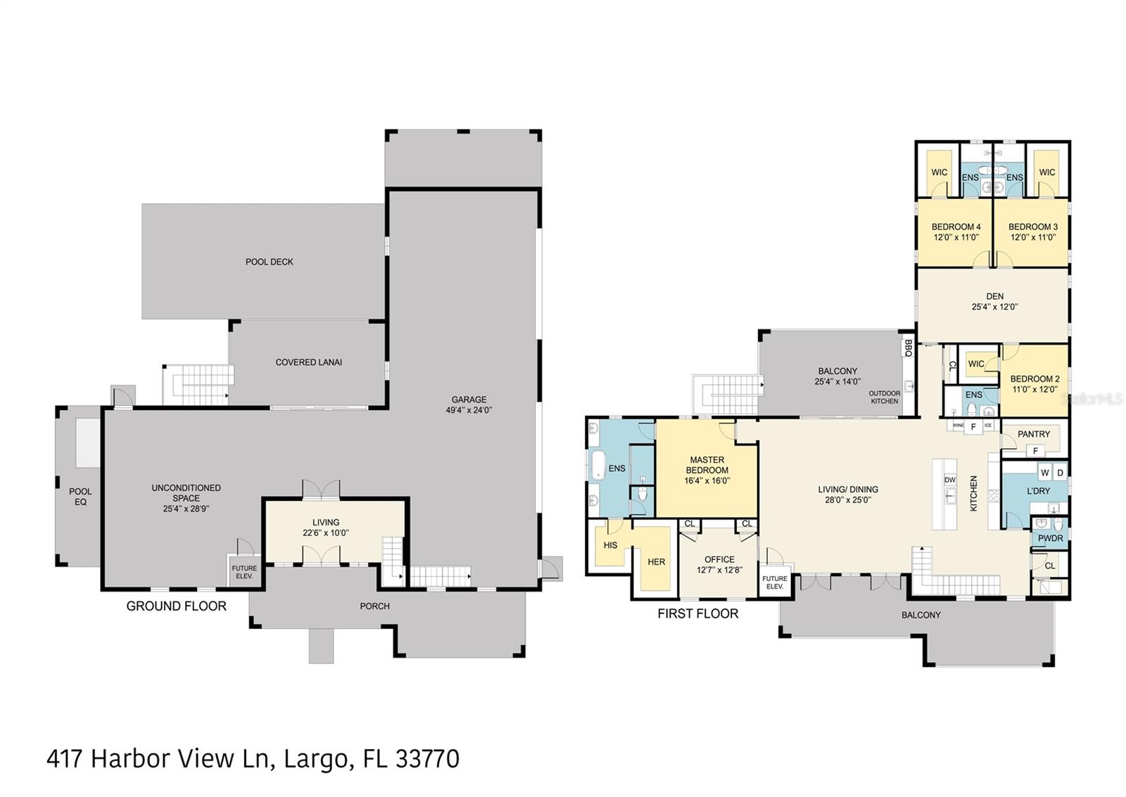 Image 8 of 8 For 417 Harbor View Lane