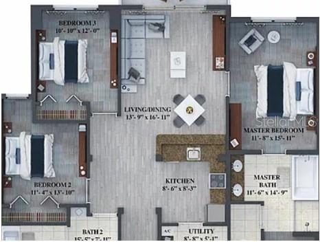 Image 22 of 38 For 14501 Grove Resort Avenue 1535