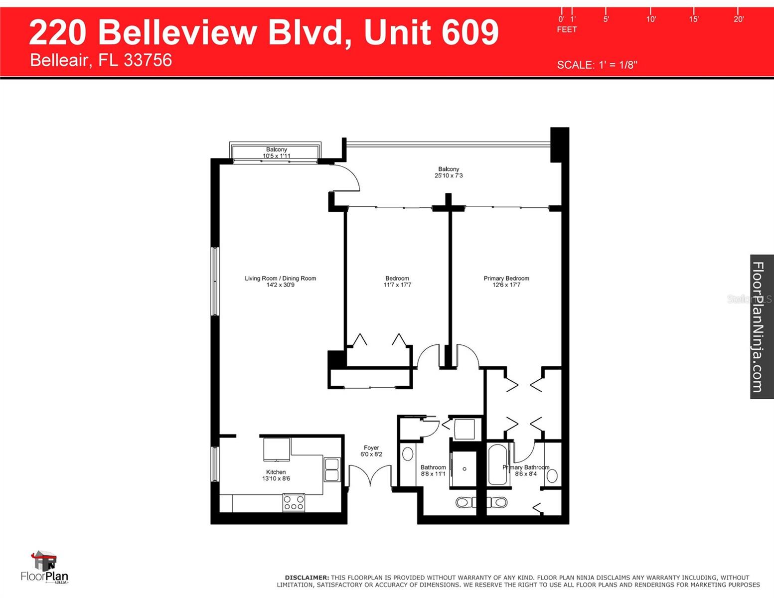 Image 45 of 45 For 220 Belleview Boulevard 609