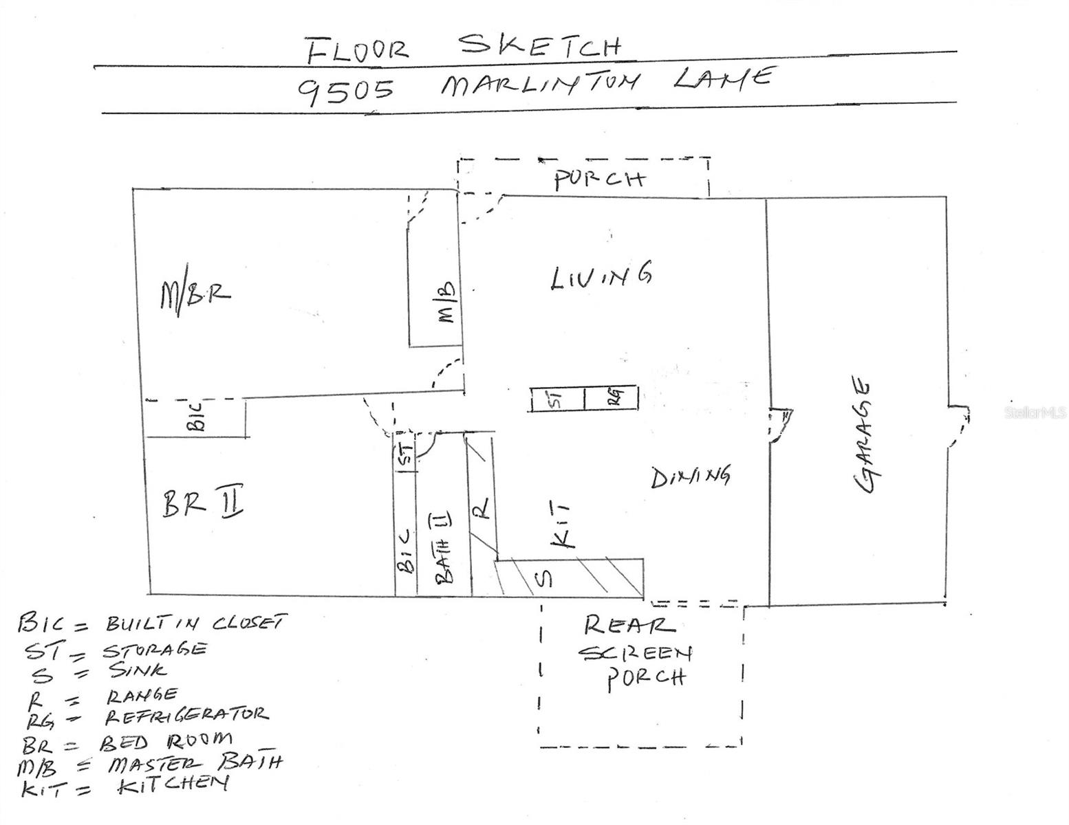Listing photo id 7 for 9505 Marlinton Lane