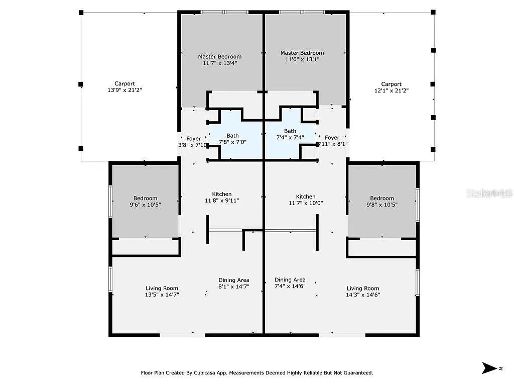 Image 3 of 24 For 7116-7120 Oakwood Drive