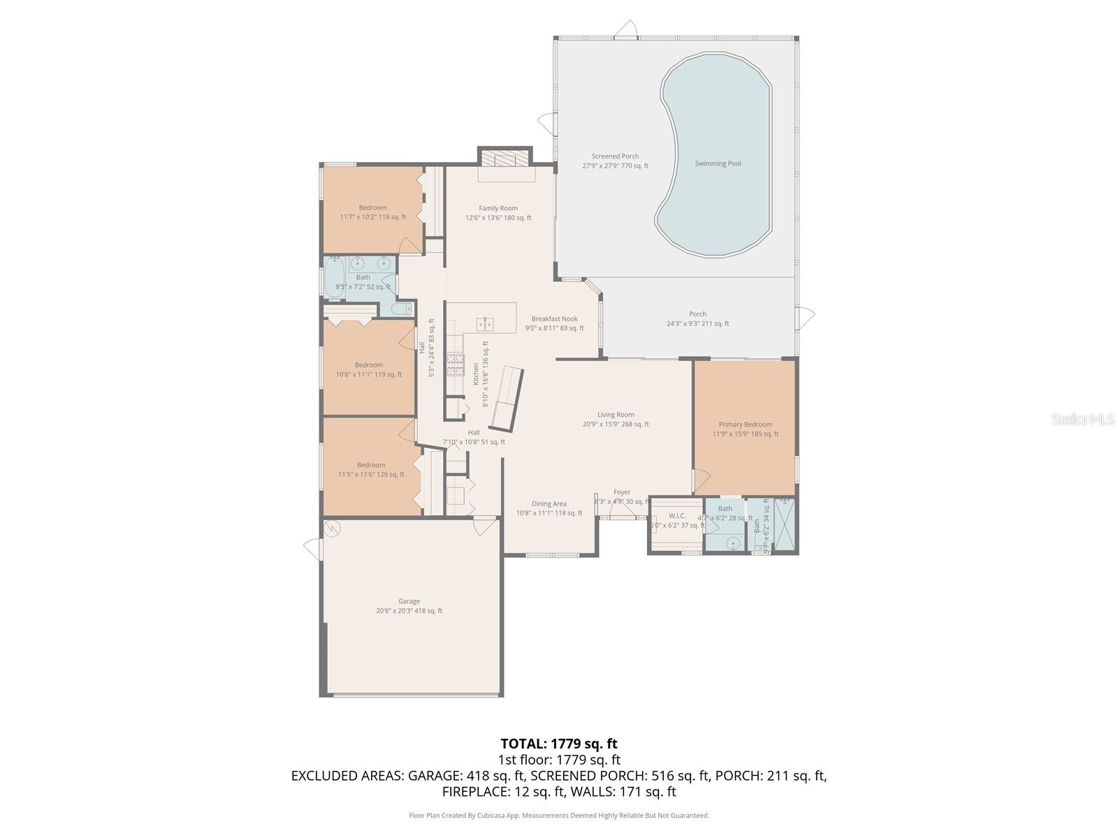 Image 49 of 49 For 1609 Shady Leaf Drive