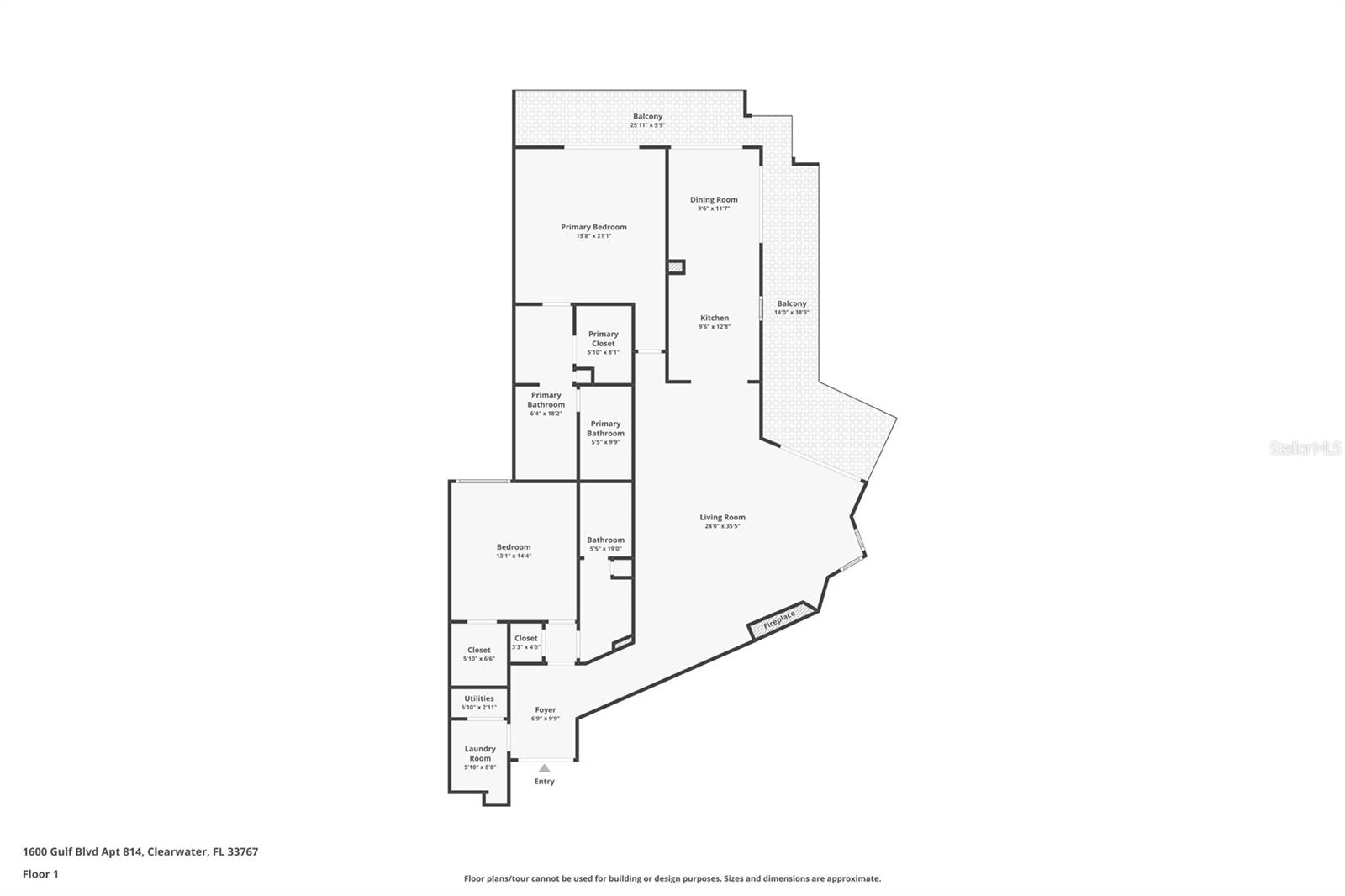 Image 92 of 92 For 1600 Gulf Boulevard 814