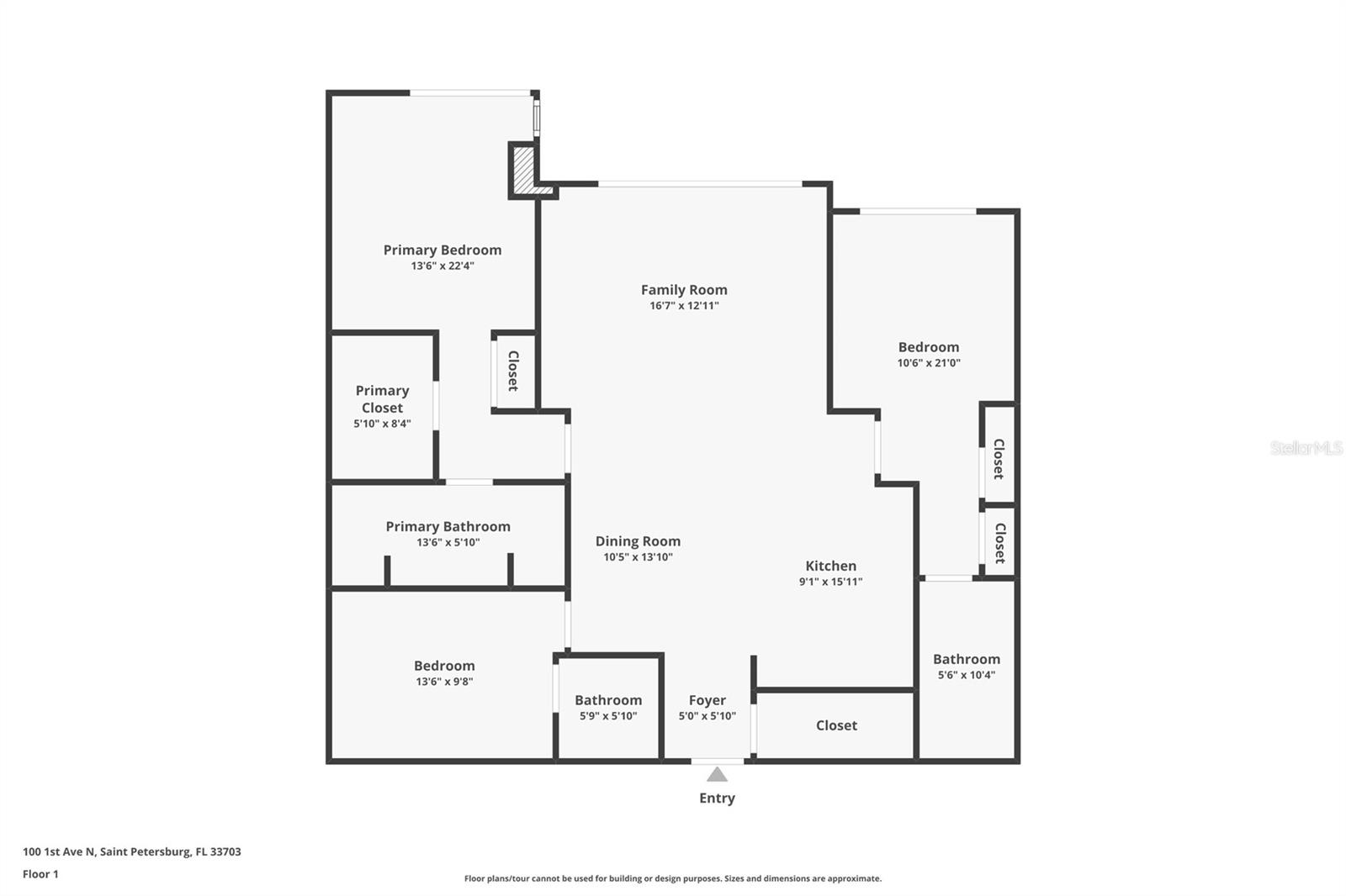 Listing photo id 49 for 100 1st Avenue N 802