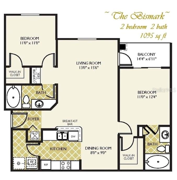 Image 8 of 18 For 10209 Courtney Palms Boulevard 104