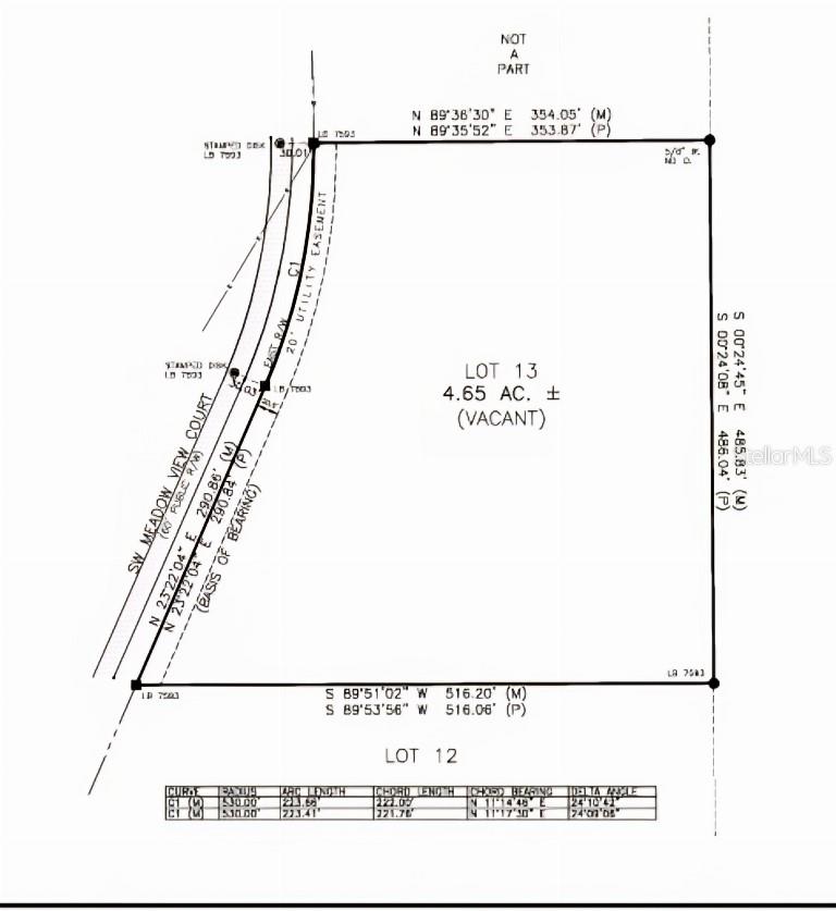 Image 14 of 14 For 0 Meadow View Court