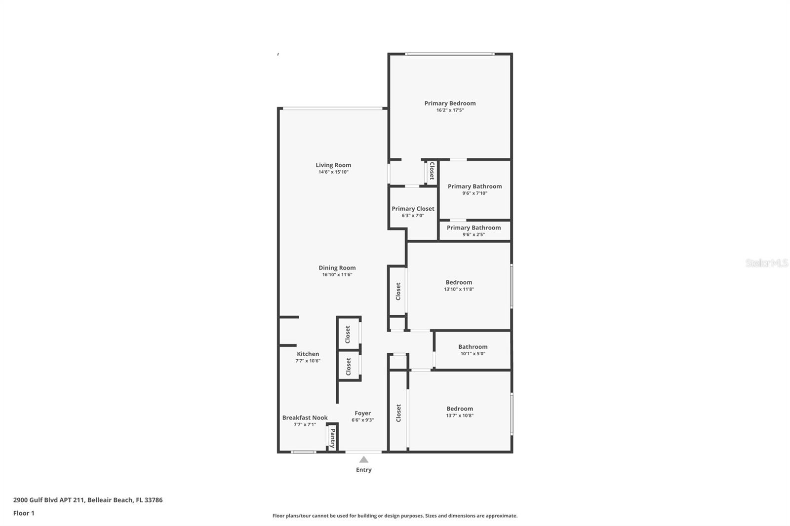 Image 36 of 48 For 2900 Gulf Boulevard 211