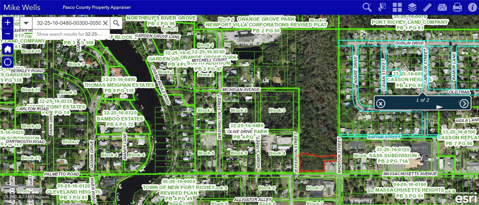 Listing Details for 7040 Jefferson Street, NEW PORT RICHEY, FL 34652