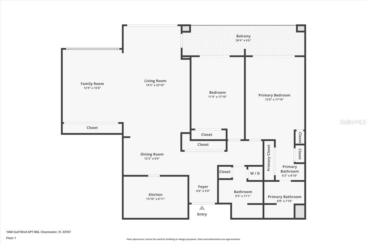 Image 76 of 76 For 1400 Gulf Boulevard 806