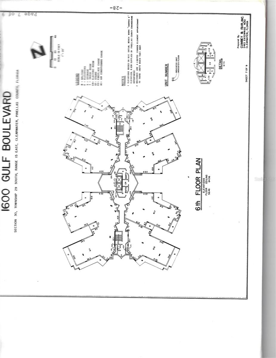 Image 56 of 56 For 1600 Gulf Boulevard 618