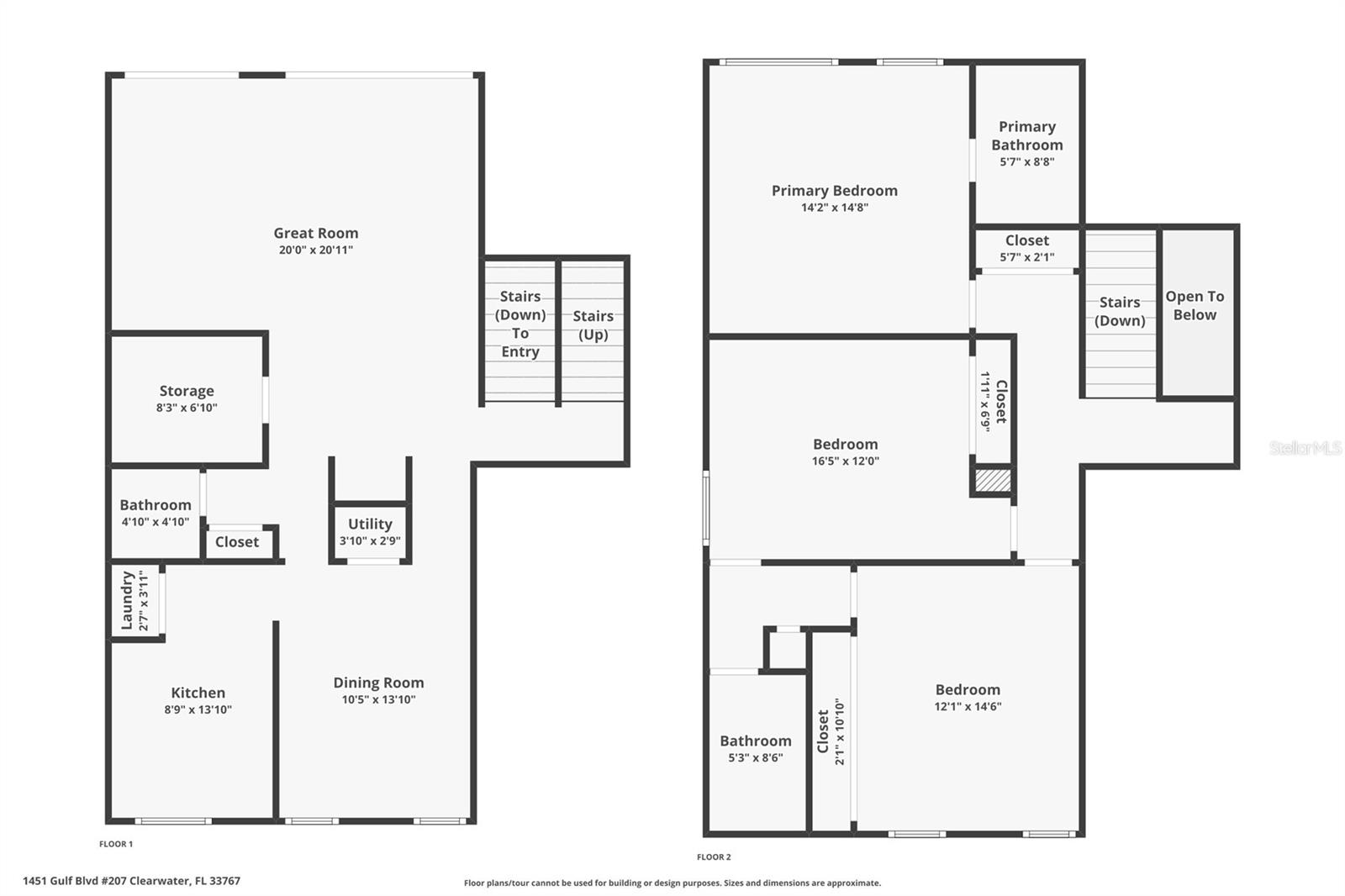 Image 84 of 84 For 1451 Gulf Boulevard 207