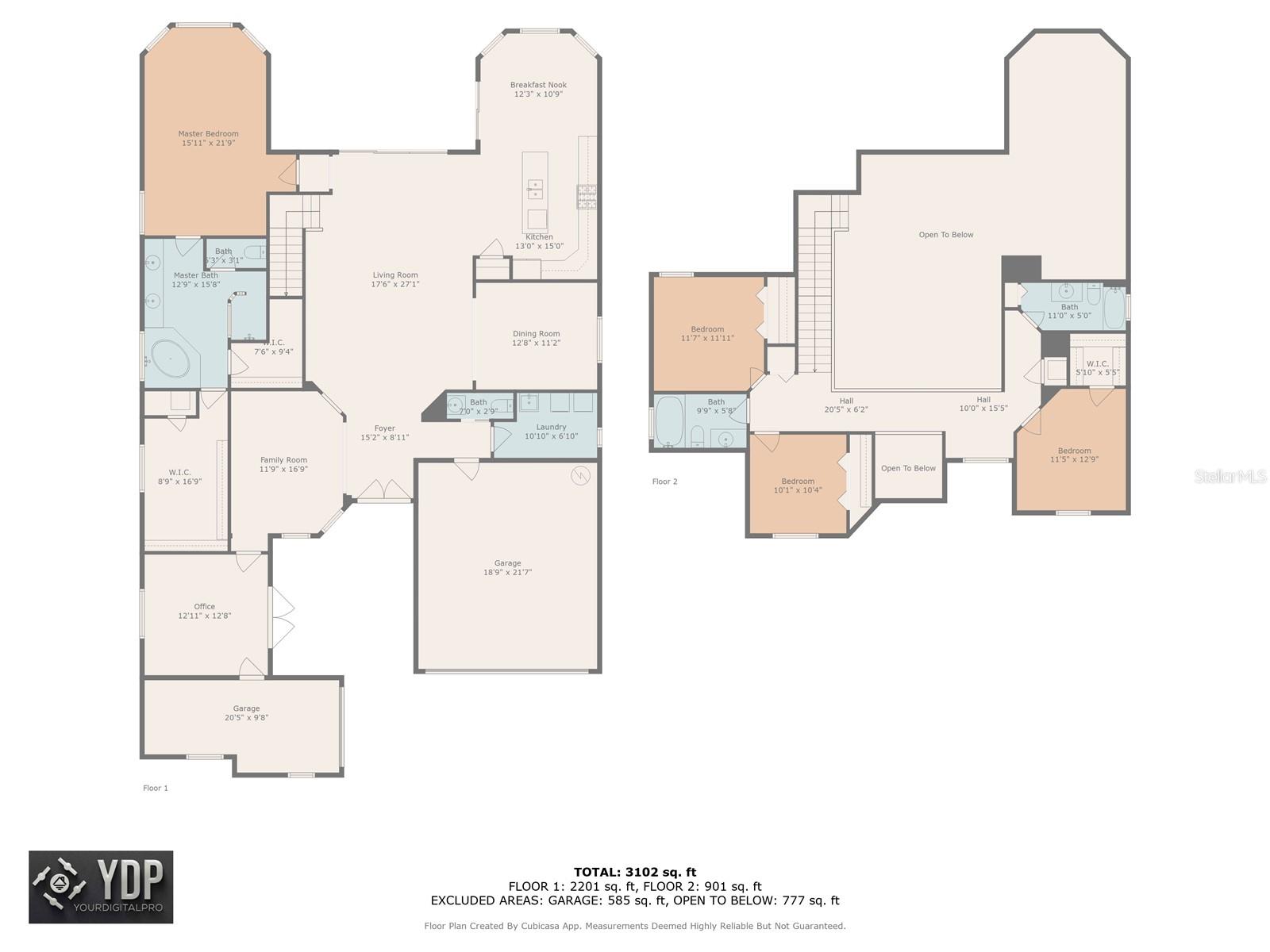 Image 68 of 94 For 3033 Stonegate Falls Drive
