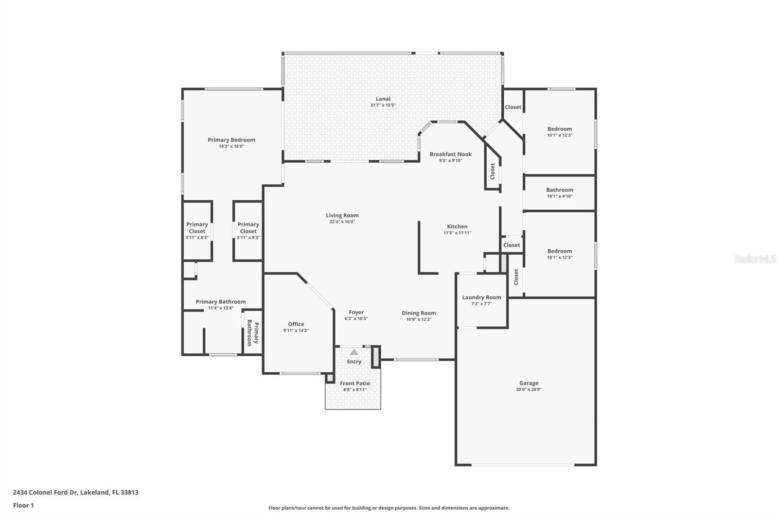 Image 55 of 55 For 2434 Colonel Ford Drive