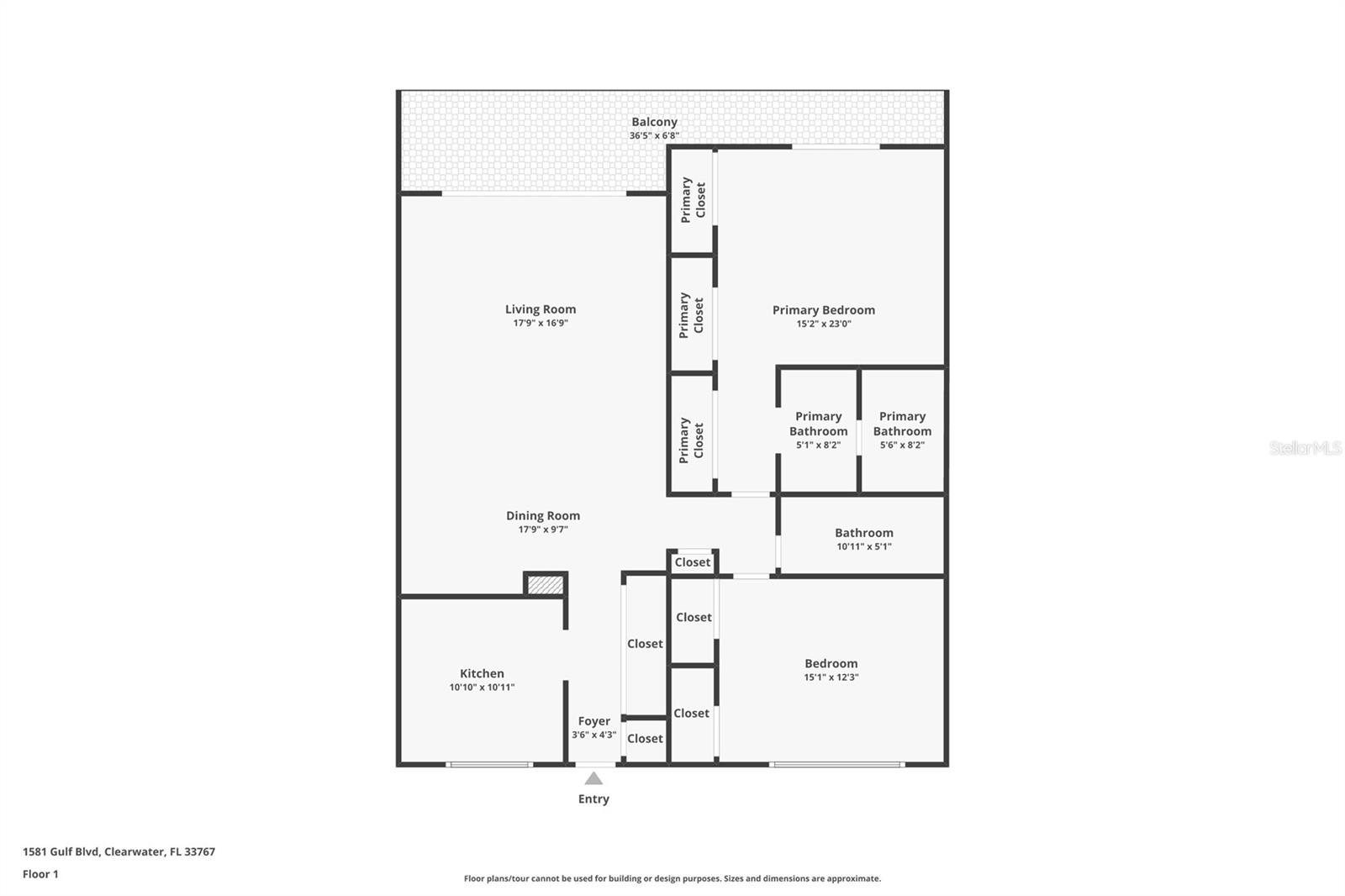 Listing photo id 40 for 1581 Gulf Boulevard 403n