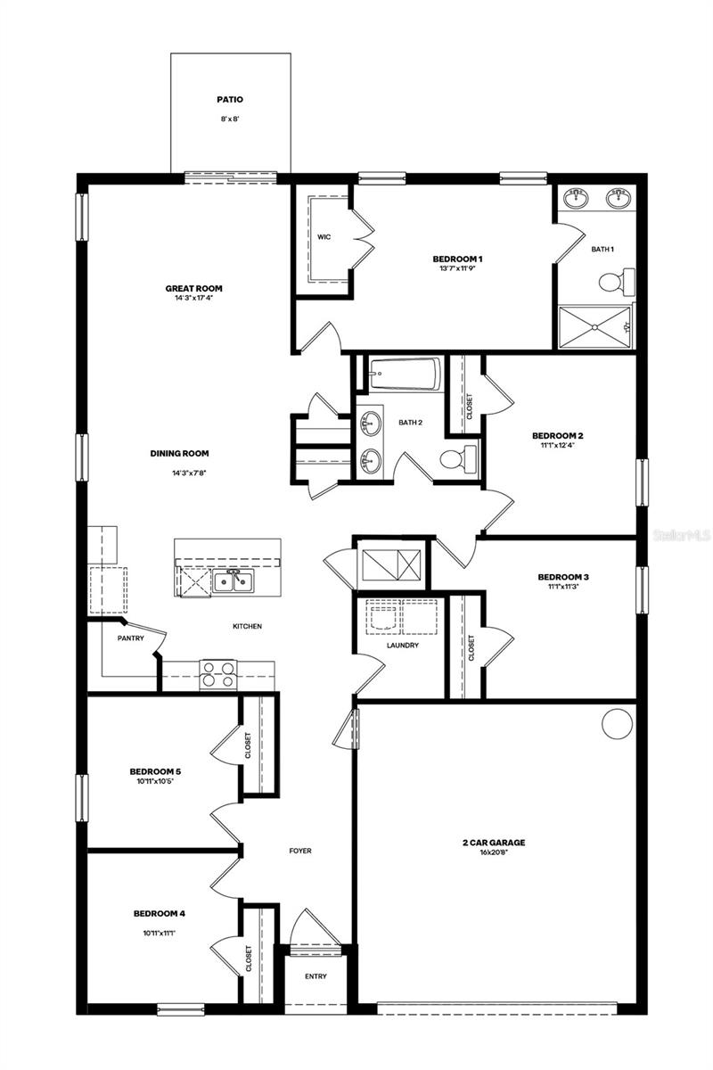 Image 2 of 2 For 1213 Tropical Hammock Place