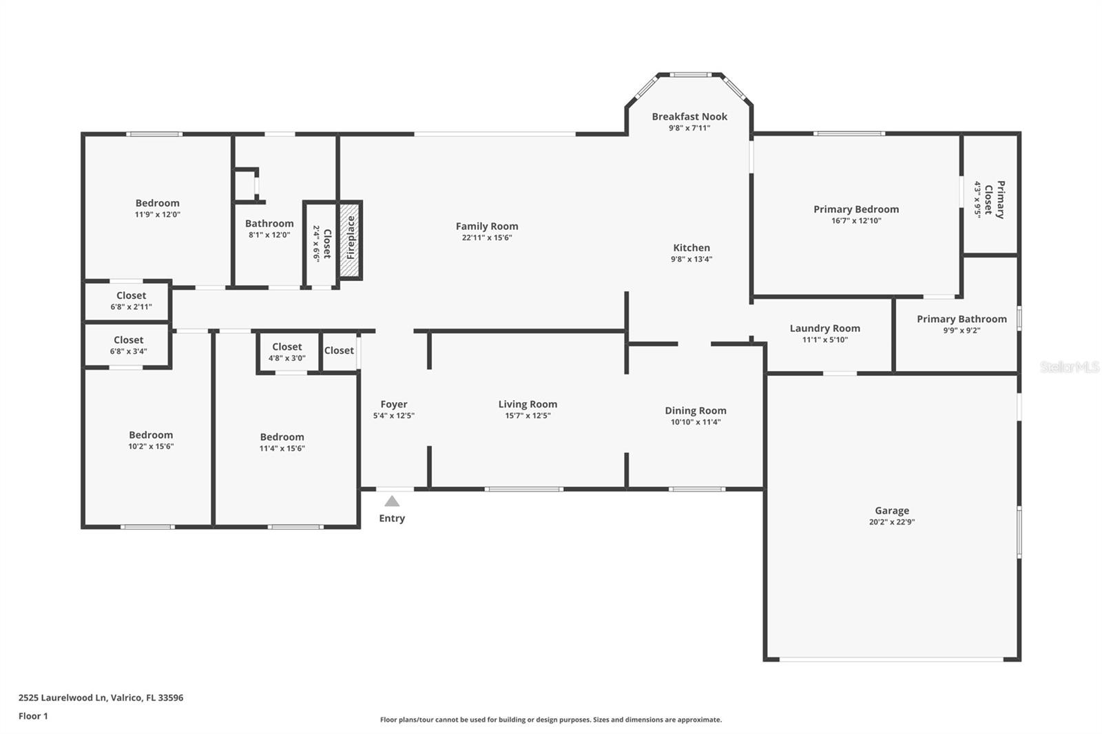 Image 33 of 33 For 2525 Laurelwood Lane