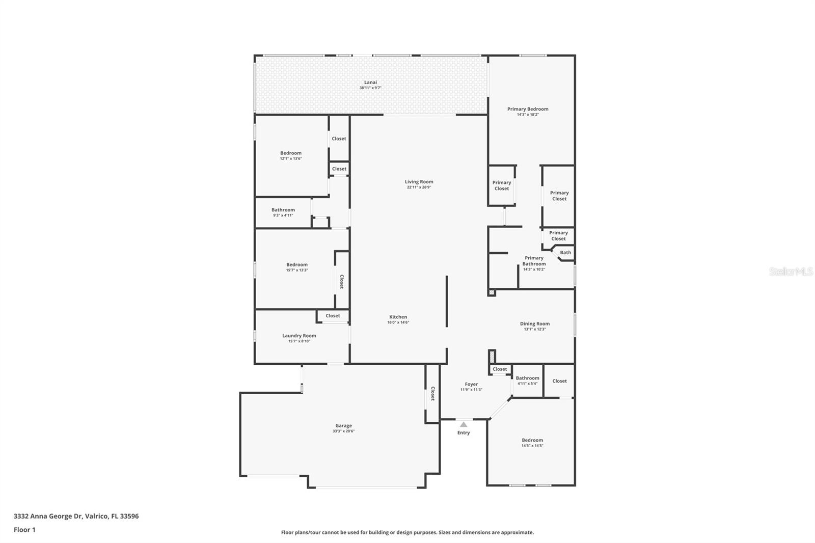 Listing photo id 34 for 3332 Anna George Drive