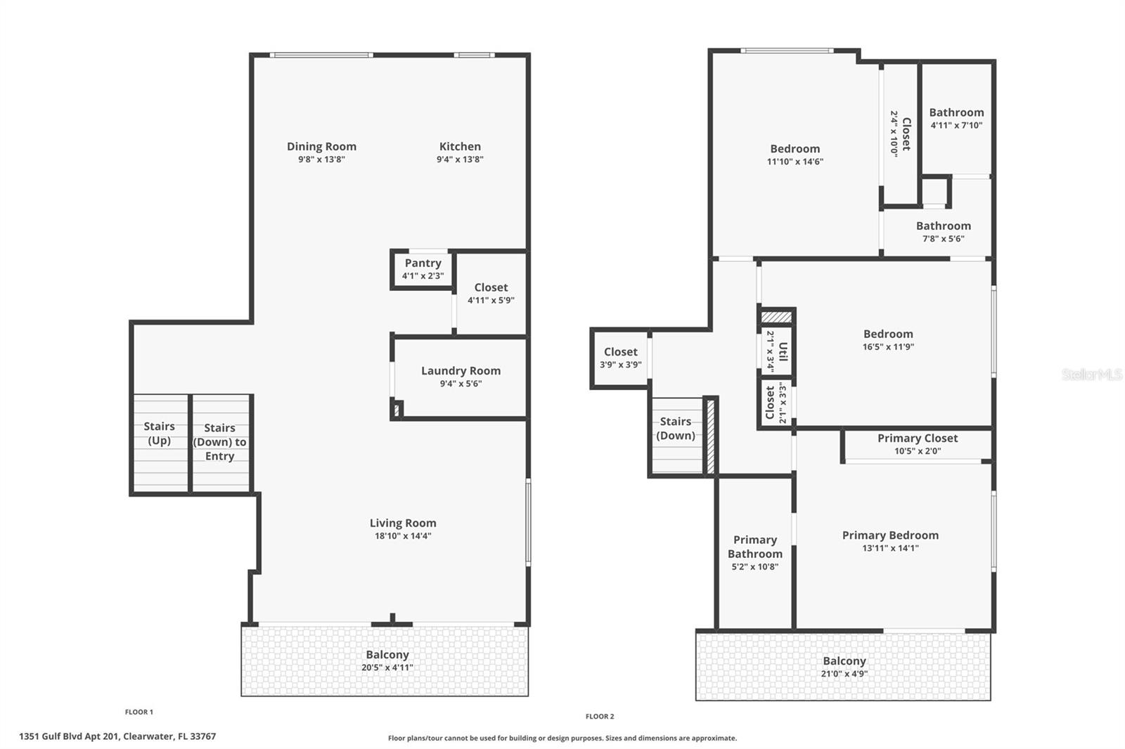 Image 81 of 81 For 1351 Gulf Boulevard 201