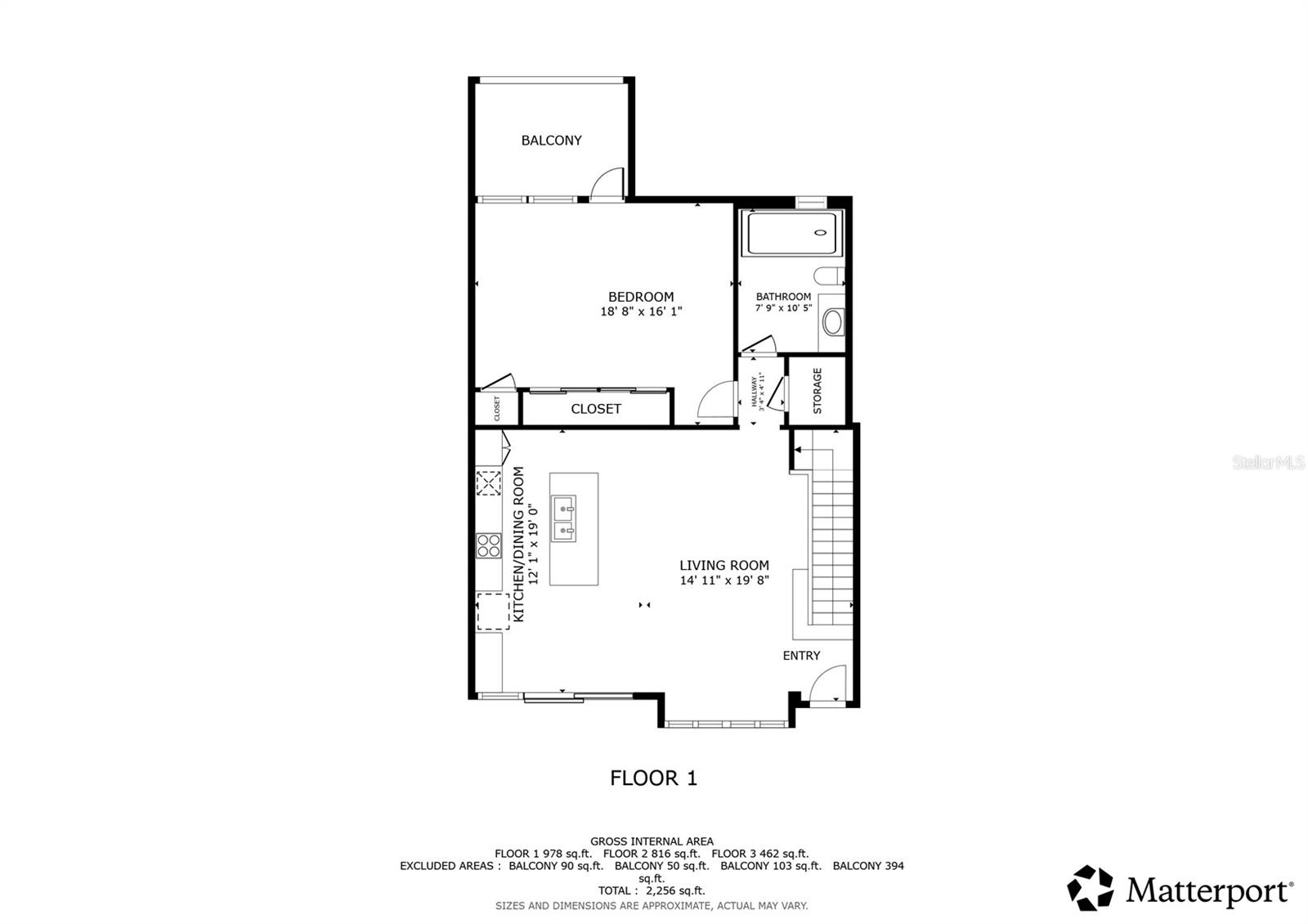 Image 9 of 100 For 1343 4th Street 202