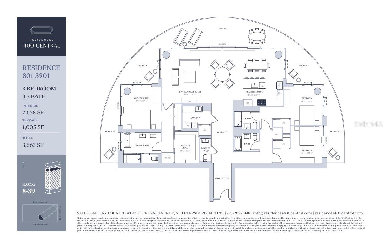Image 2 of 72 For 400 Central Avenue 1001