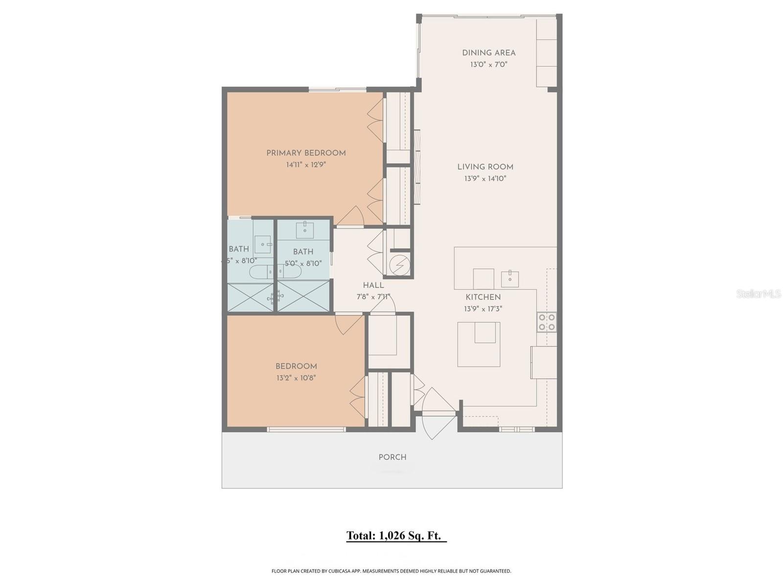 Image 59 of 59 For 865 Gulfview Boulevard 106