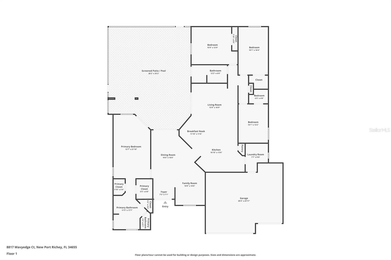 Image 6 of 50 For 8817 Wavyedge Court