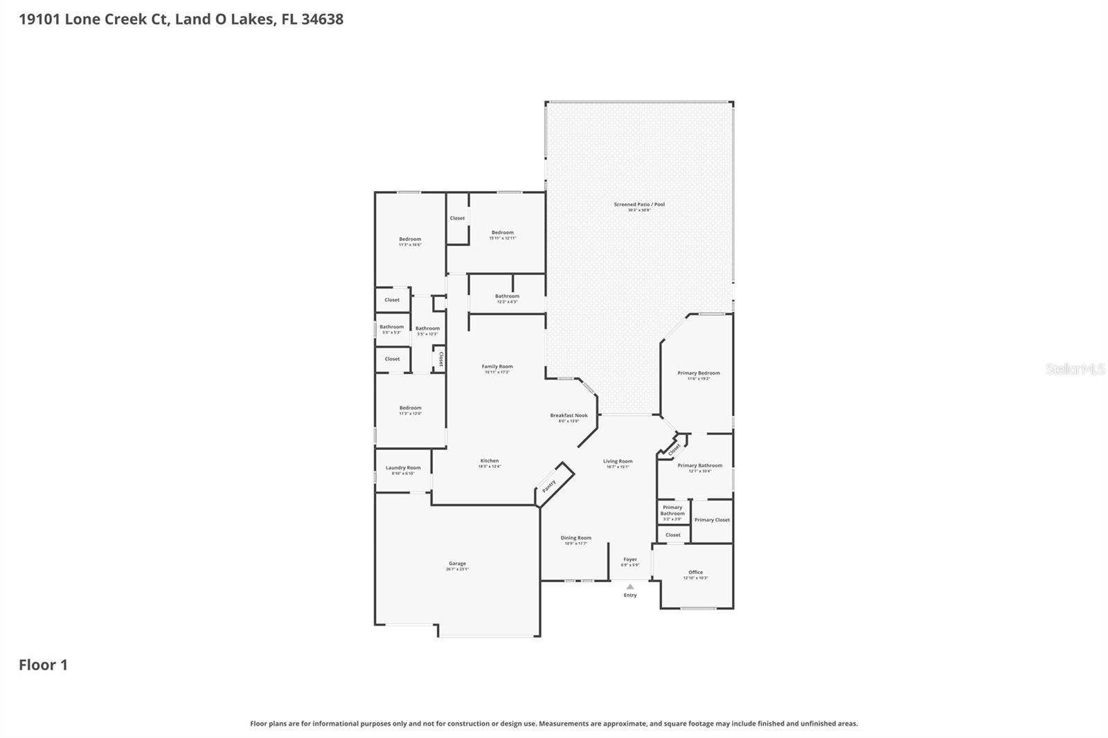 Image 52 of 76 For 19101 Lone Creek Court