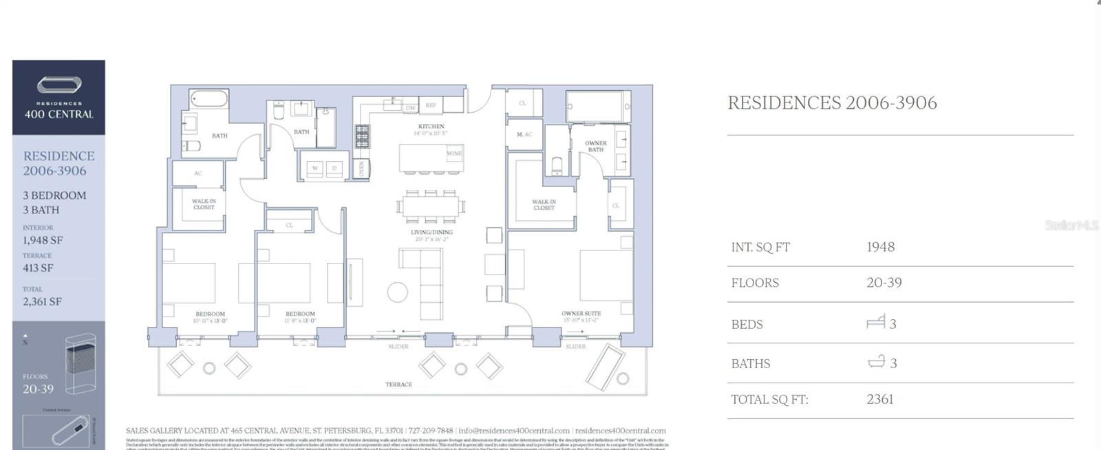 Image 26 of 26 For 400 Central Avenue 2906