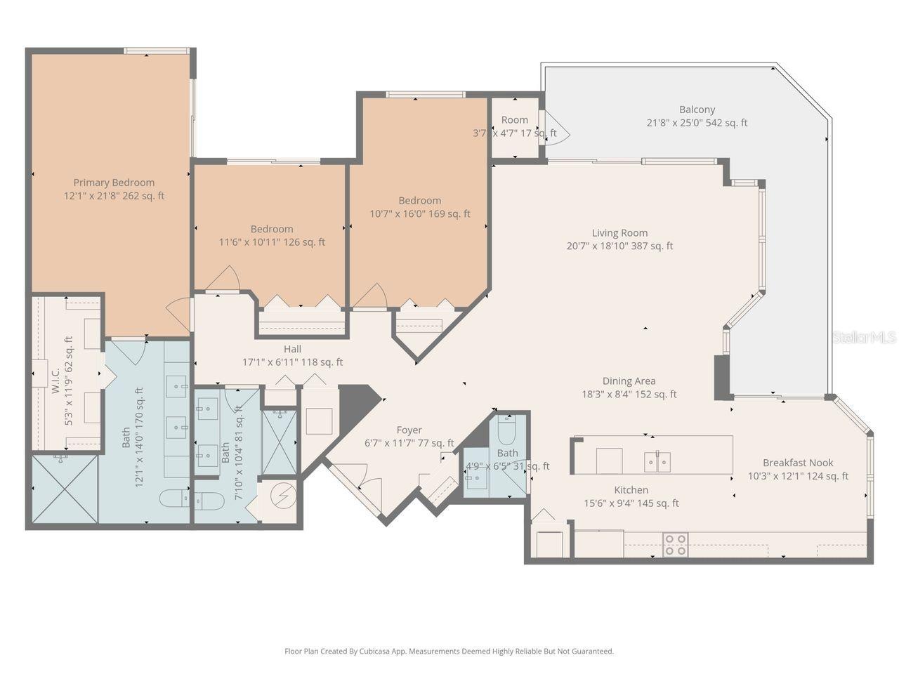 Image 56 of 56 For 1540 Gulf Boulevard 2102