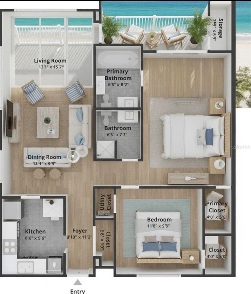 Image 15 of 15 For 1270 Gulf Boulevard 701