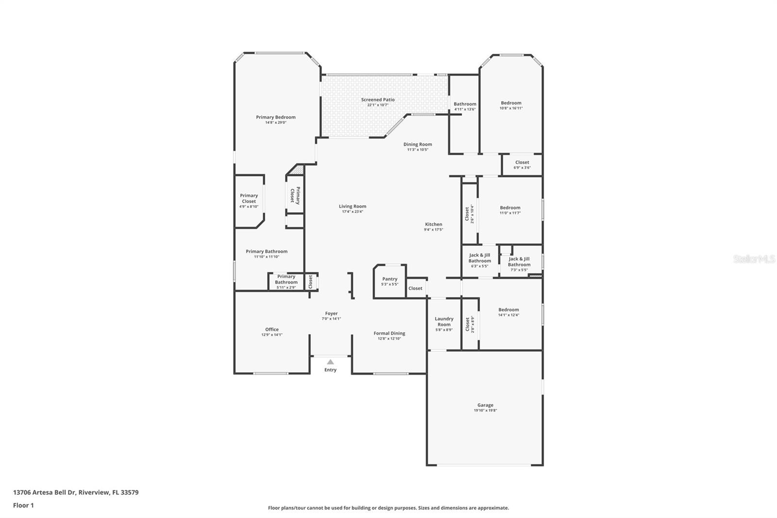 Listing photo id 11 for 13706 Artesa Bell Drive