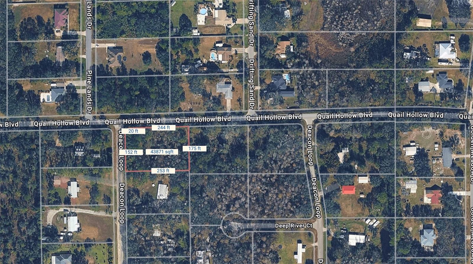 Details for Quail Hollow Boulevard, WESLEY CHAPEL, FL 33544