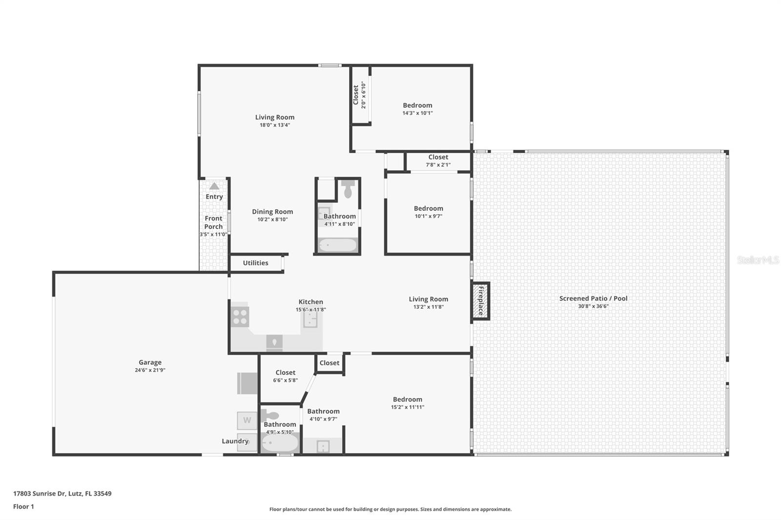 Image 36 of 36 For 17803 Sunrise Drive