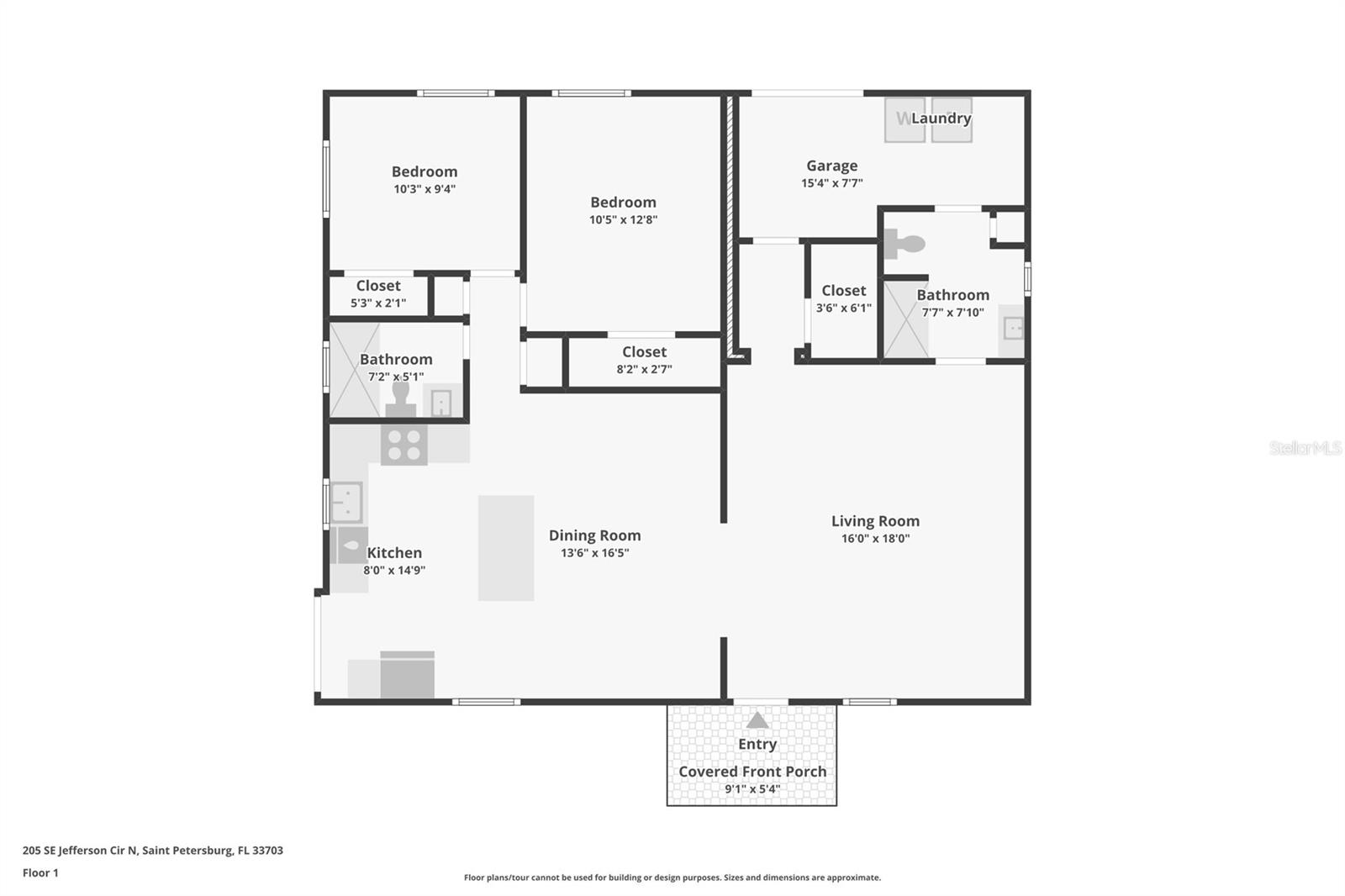 Image 2 of 37 For 205 Jefferson Circle N