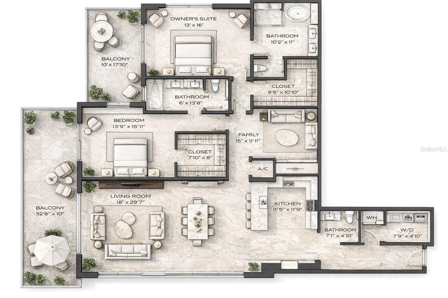 Listing photo id 69 for 1020 Sunset Point Road 303