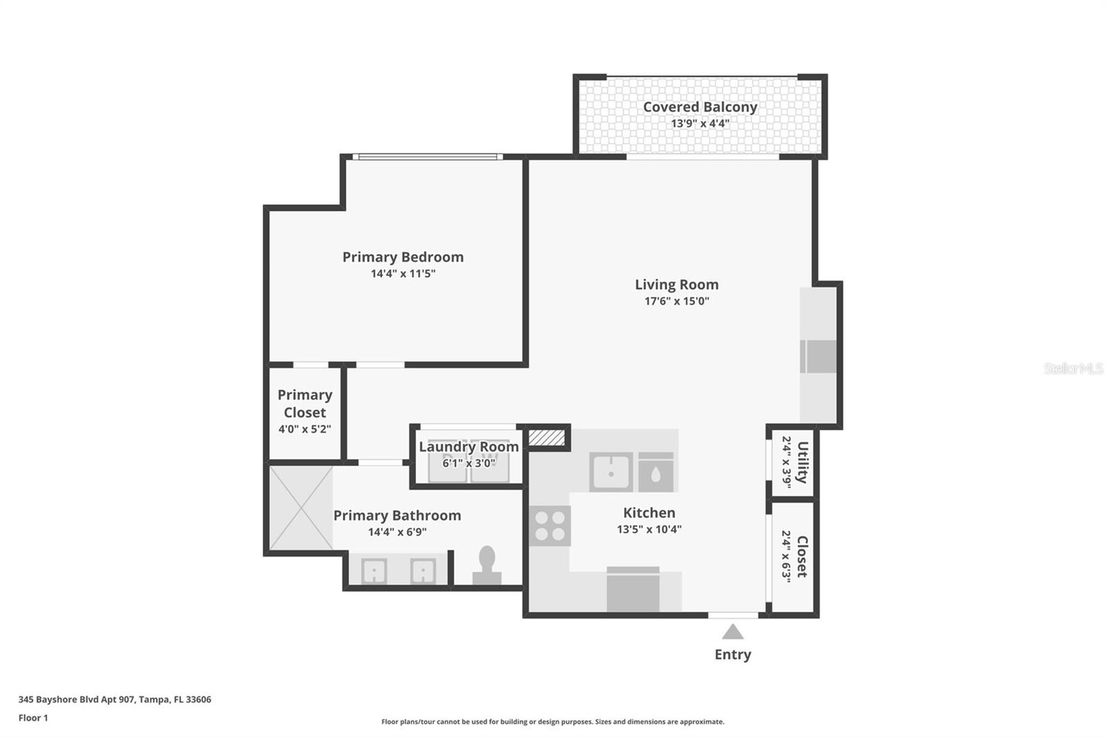 Image 20 of 44 For 345 Bayshore Boulevard 907