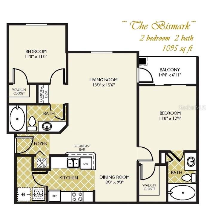 Image 16 of 16 For 2406 Courtney Meadows Court 104