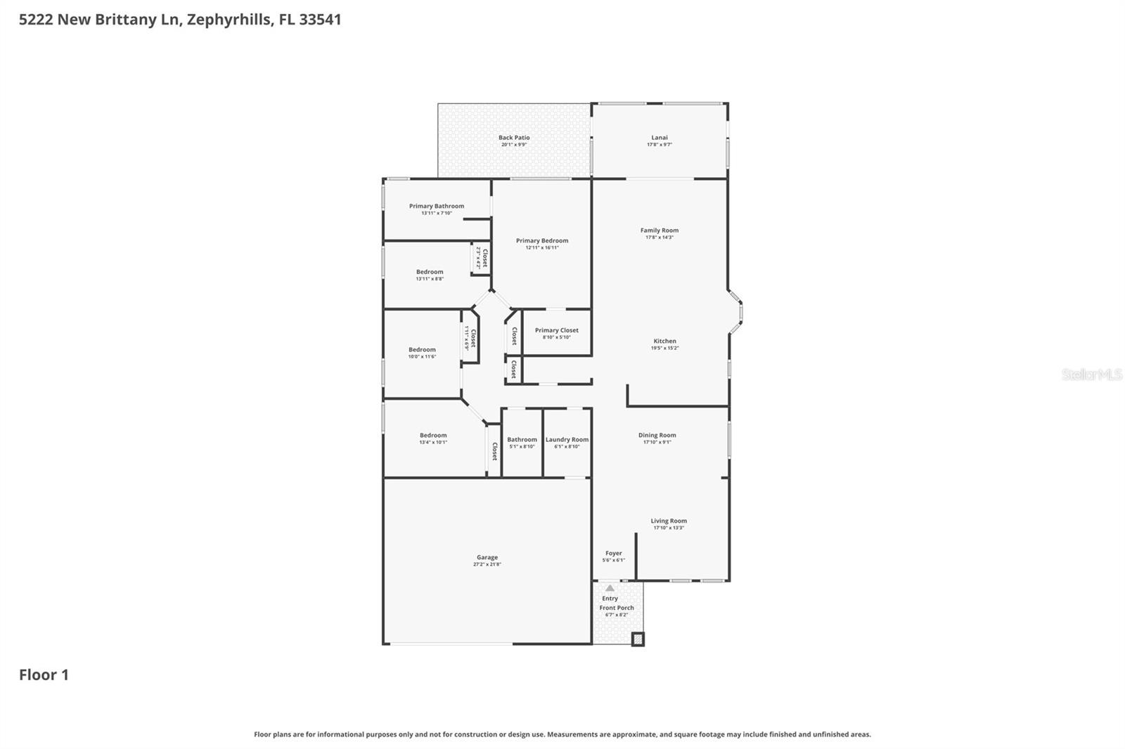 Listing photo id 2 for 5222 New Brittany Lane